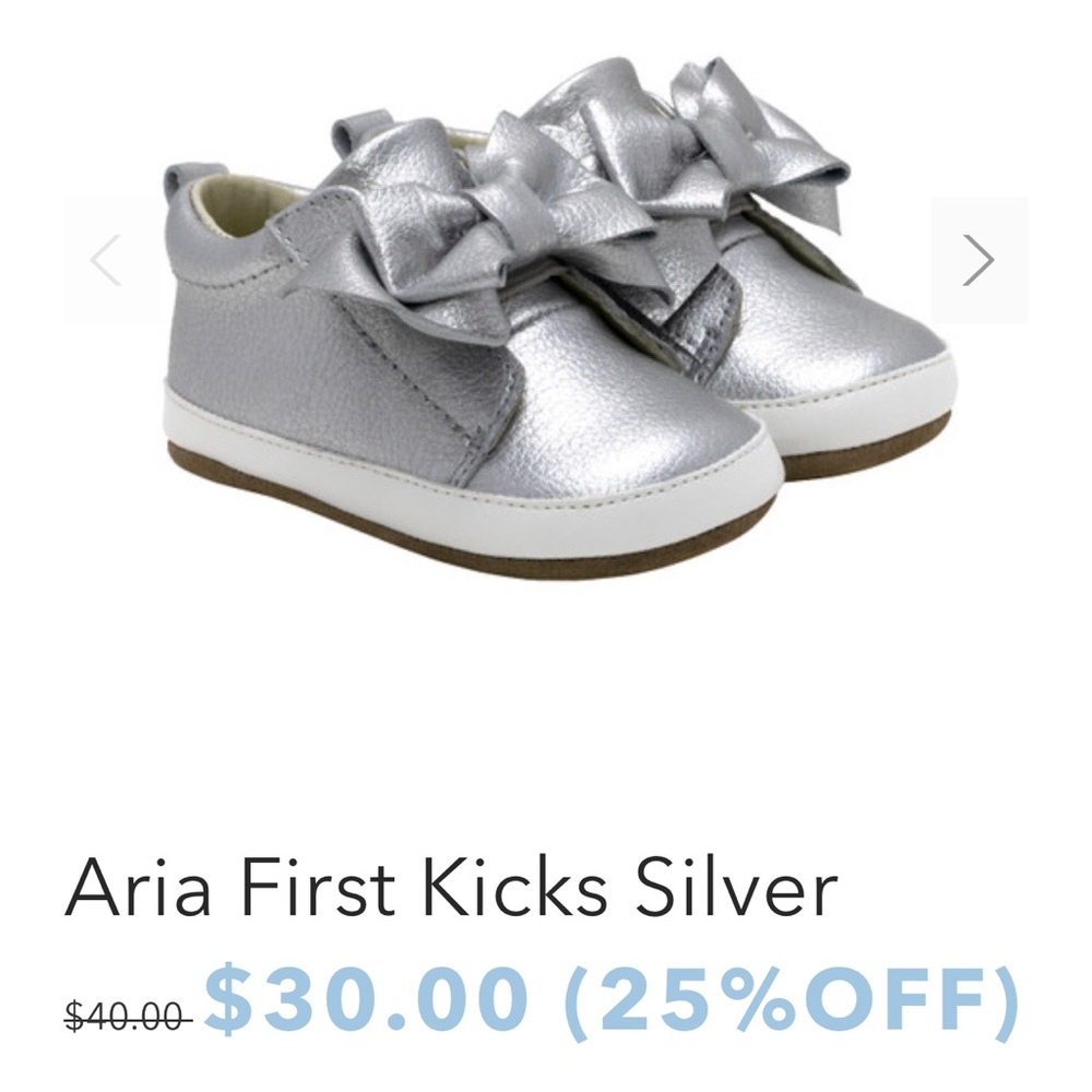 Robeez Aria First Kicks Silver